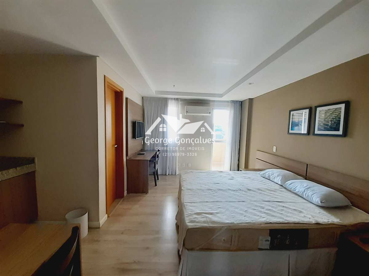  - Loft em Duque de Caxias, Jardim Vinte e Cinco de Agosto, com 1 quarto, 32m²