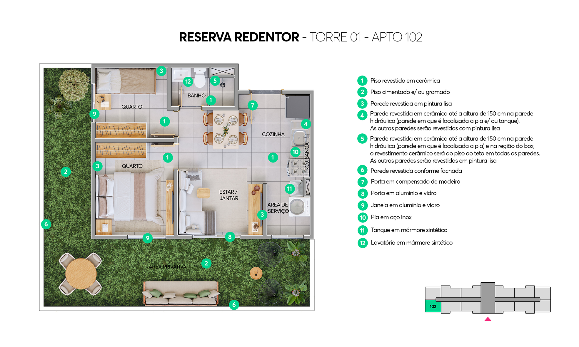 Planta -  - Corretor George Gonçalves